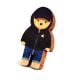 Kids Handmade Acacia Wood Teddy Bear Knob